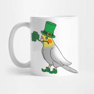 Saint Patrick's Day Leprechaun Cockatiel Mug